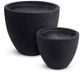 Le Present Sandstone Helmet Black 16" Planter-1