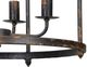 Forty West Arlington Black 4-Light Chandelier-2