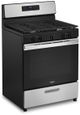 Whirlpool® 30" Stainless Steel Freestanding Gas Range-3