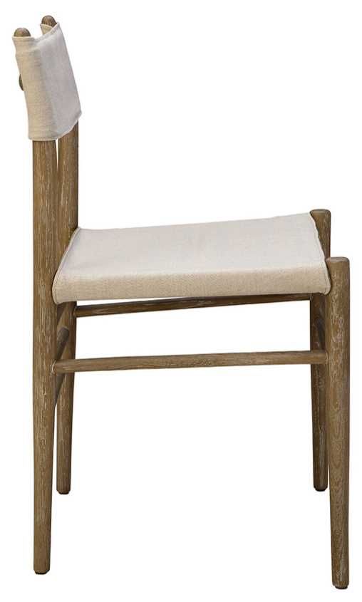 Furniture Classics Prescott Brown/White Dining Side Chair-2