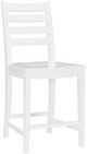 Linon Felicia 2-Piece White Counter Stool-3