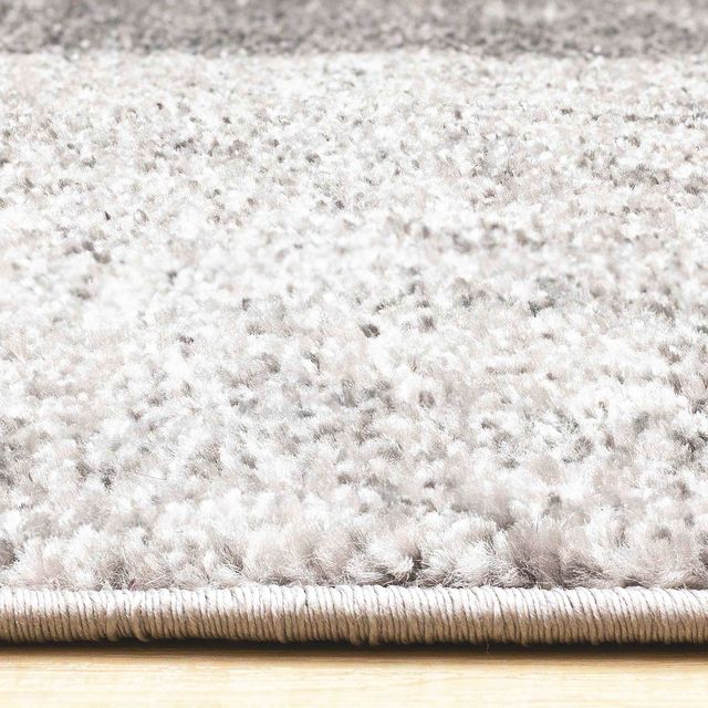 Kalora Interiors Eclipse Grey/White 5'x8' Style 2 Area Rug-1