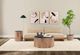 Basset Mirror Adrienne Natural End Table with Dark Brown Top-3