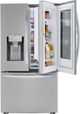LG 23.5 Cu. Ft. PrintProof™ Stainless Steel Counter Depth French Door Refrigerator-3