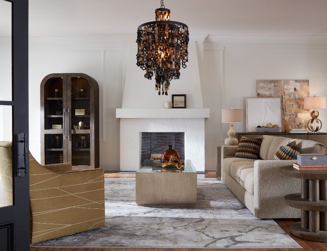 Hooker® Furniture Modern Mood Mink Side Table-1