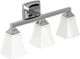 Moen® Voss™ Chrome Three Globe Bath Light-0