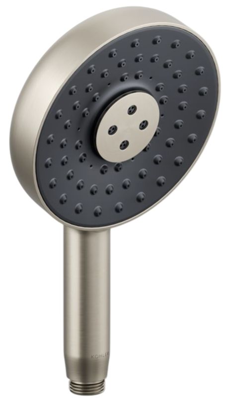 KOHLER® Statement® Vibrant Brushed Nickel 1.75 GPM Round 3-Function Handshower-0