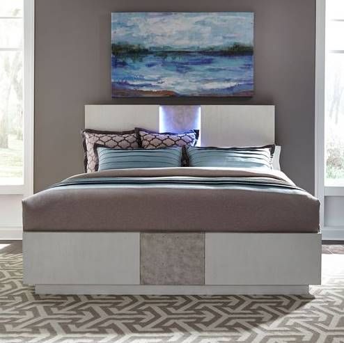 Liberty Furniture Mirage Wirebrushed White Storage Bed-2