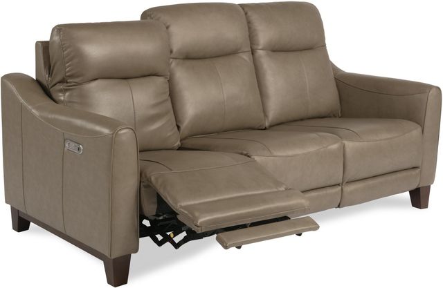 Flexsteel® Forte Power Reclining Sofa With Power Headrest-1
