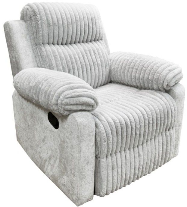 American Wholesale Furniture Marian Pearl Manual Recliner-0