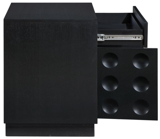 Meridian Furniture Compass Black Nightstand-4
