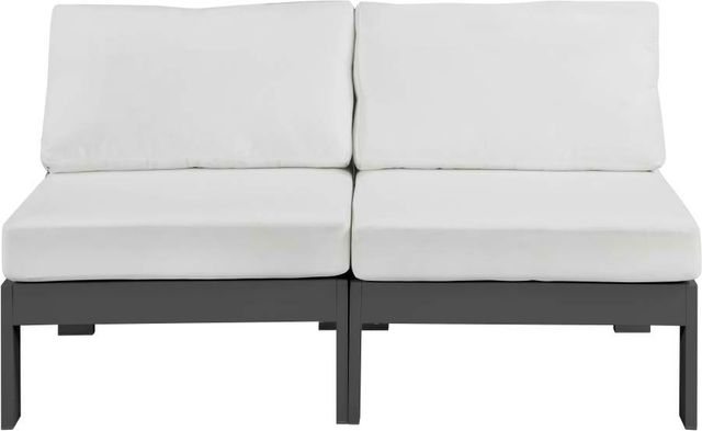 Meridian Furniture Nizuc White Outdoor Patio Modular Sofa-1