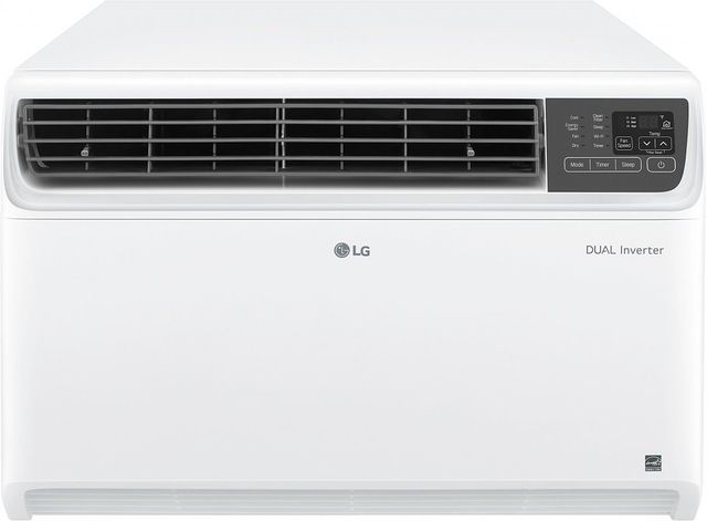 LG 18,000 BTU's White Smart Wi-Fi Enabled Window Air Conditioner-0