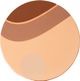TOV Furniture Sunset Handpainted Side Table-1