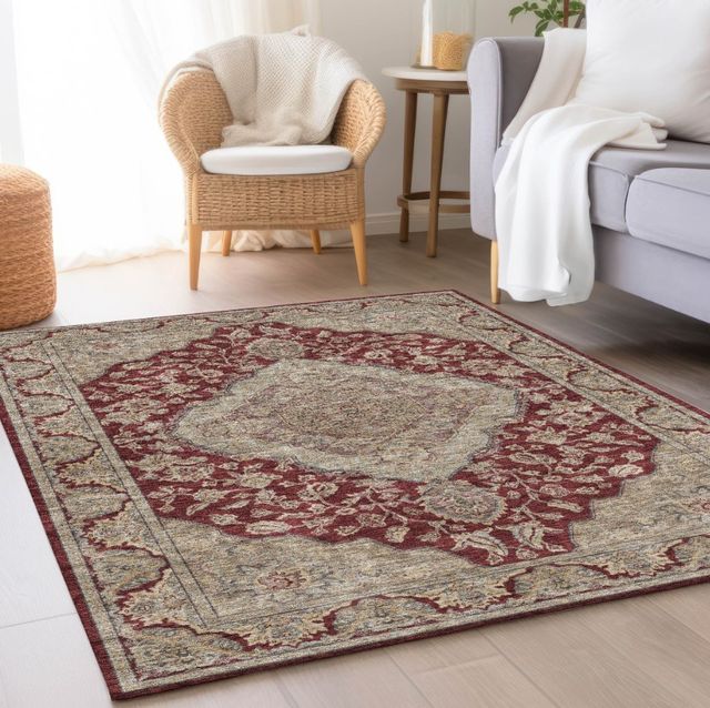Dalyn™ Rug Company Hatay HY3 Garnet 5'x8' Area Rug-4