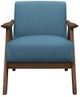 Homelegance® Damala Blue Accent Chair-2