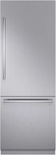 Bosch Benchmark® Series 30" 16.5 Cu. Ft. Stainless Steel Built-In Bottom Freezer Refrigerator with Softclose® Flat Hinge-0