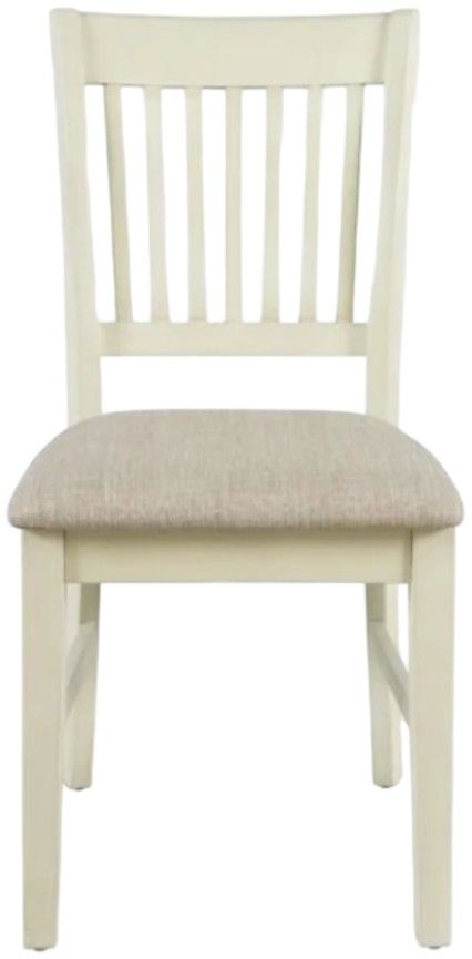 Jofran Inc. Craftsman Antique Cream/Beige Desk Chair-2