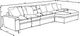 Coaster® Blaine 3-Piece Black L-Shaped Sectional with Chaise-2