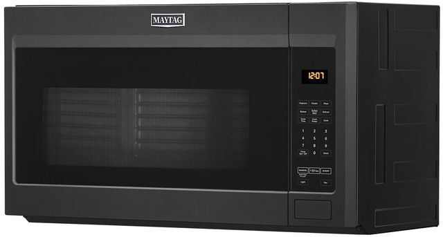 Maytag® 1.9 Cu. Ft. Cast Iron Black Over The Range Microwave-1