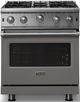 Viking® 5 Series 30" Damascus Gray Pro Style Gas Range-3