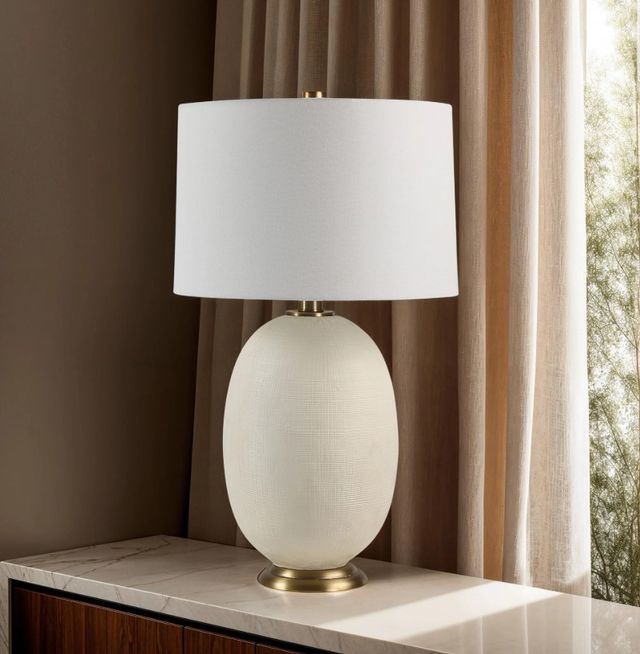 Renwil® Everren Cartagena White Table Lamp-1