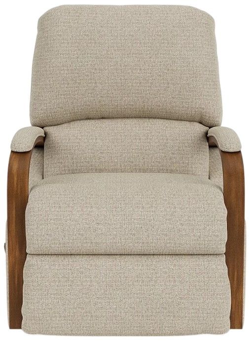 Flexsteel® Woodlawn Brown Truffle Swivel Gliding Recliner-1