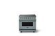 Viking® 5 Series 36" Novembery Sky Pro Style Induction Range with Polished Chrome Trim-0