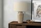 Monarch Specialties Inc. Beige Ceramic Table Lamp with Beige Shade-2