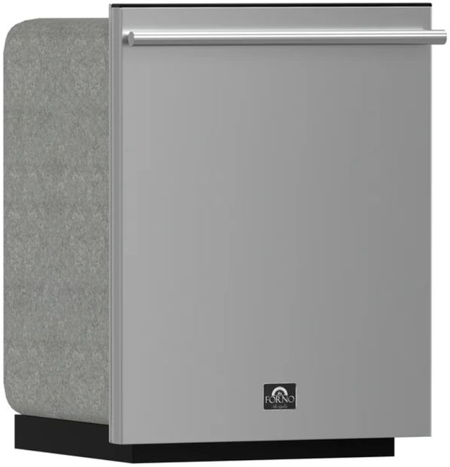 FORNO® Alta Qualita 24" Stainless Steel Pro-Style Built-In Dishwasher-2