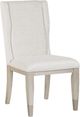 Magnussen Home® Lenox Acadia White/Sand Fabric Upholstered Side Chair-0