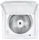 GE® 4 Cu. Ft White Agitator Top Load Washer with Stainless Steel Basket and Water Level Control-3