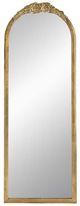 A & B Home Etienne Gold Arched Floor Mirror-1