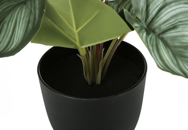 Monarch Specialties Inc. 2-Piece Black 13" Tall Artificial Potted Epipremnum-1