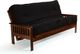 Night & Day Furniture™ Trinity Black Walnut Queen Moon Glider Futon-0