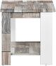 Mazin Furniture Brooke Rustic Gray/White End Table-1