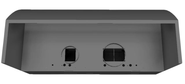 Vent-A-Hood® 48" Gunsmoke Wall Mounted Range Hood-2