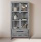 Classic Home Simon Antique Blue Tall Cabinet-1