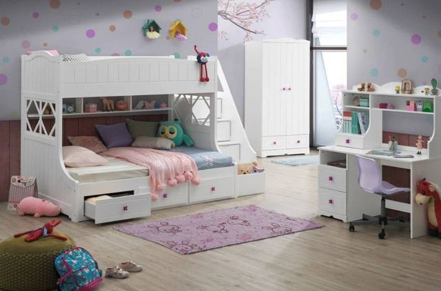 ACME Furniture Meyer White Youth Writing Desk-1