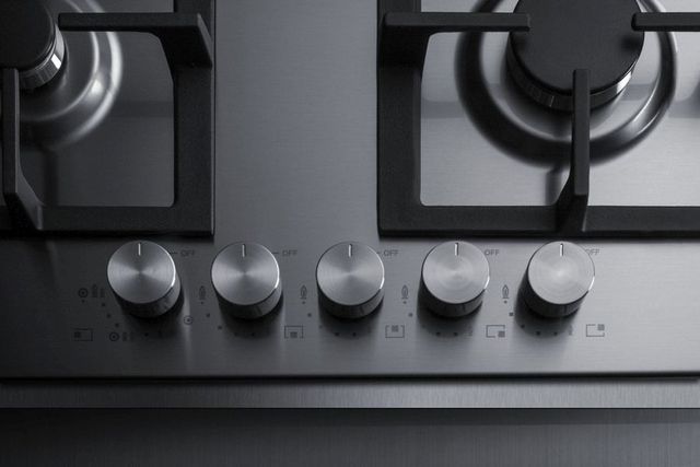 Summit® 36" Stainless Steel Natural Gas Cooktop-3