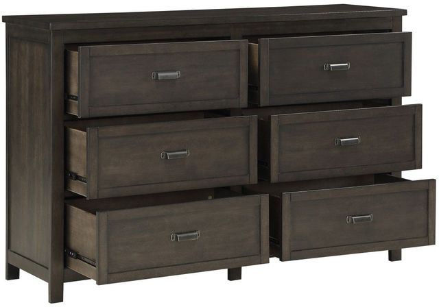 Mazin Furniture Hebron Dark Cherry Dresser-1