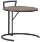 Fairfield® Arcadian Burnished Oak Drink Table with Black Base-0