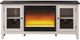 Signature Design by Ashley® Dorrinson Two-tone 60" TV Stand with Electric Fireplace Insert-0