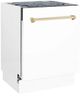 Zline Autograph Edition 24" White Matte Built In Dishwasher-2