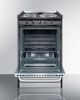 Summit® Professional 20" Stainless Steel Slide-In Electric Range-2