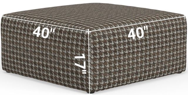 Jackson Furniture Livingston Slate 40'' Cocktail Ottoman-2