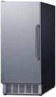 Summit® 15" 45 lb. Stainless Steel Undercounter Ice Maker-2