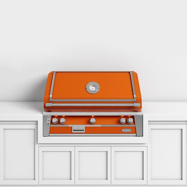 Officine Gullo Professional 3-Burner Custom Color Built-In Natural Gas Grill-1