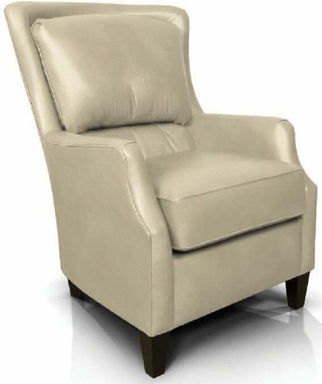 England Furniture Customizable Louis Leather Chair-1