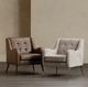 Crestview Collection Lanna White Accent Chair-1